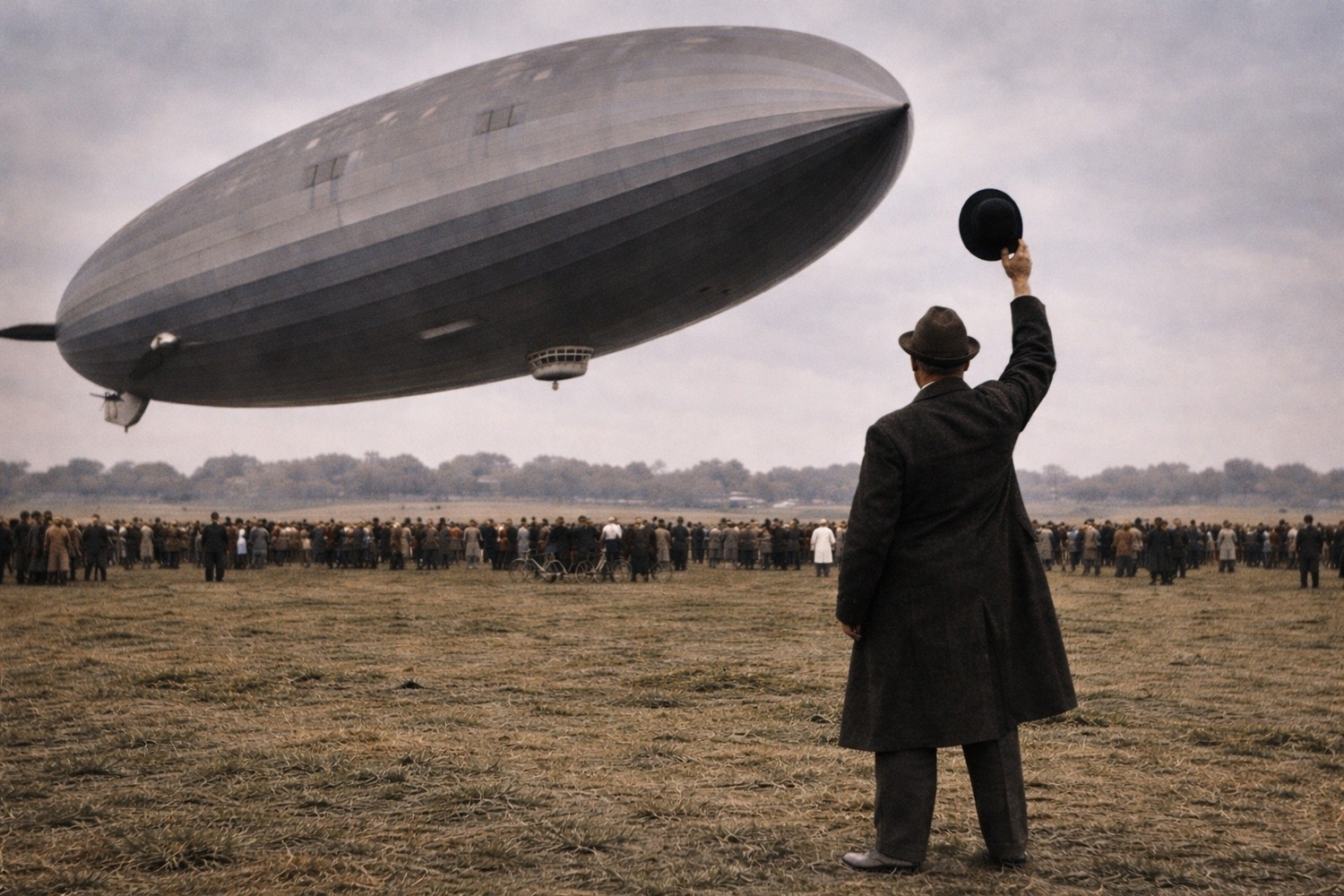 Travesía aérea insólita: un sombrero solitario viaja a bordo del Graff Zeppelin por América y Europa