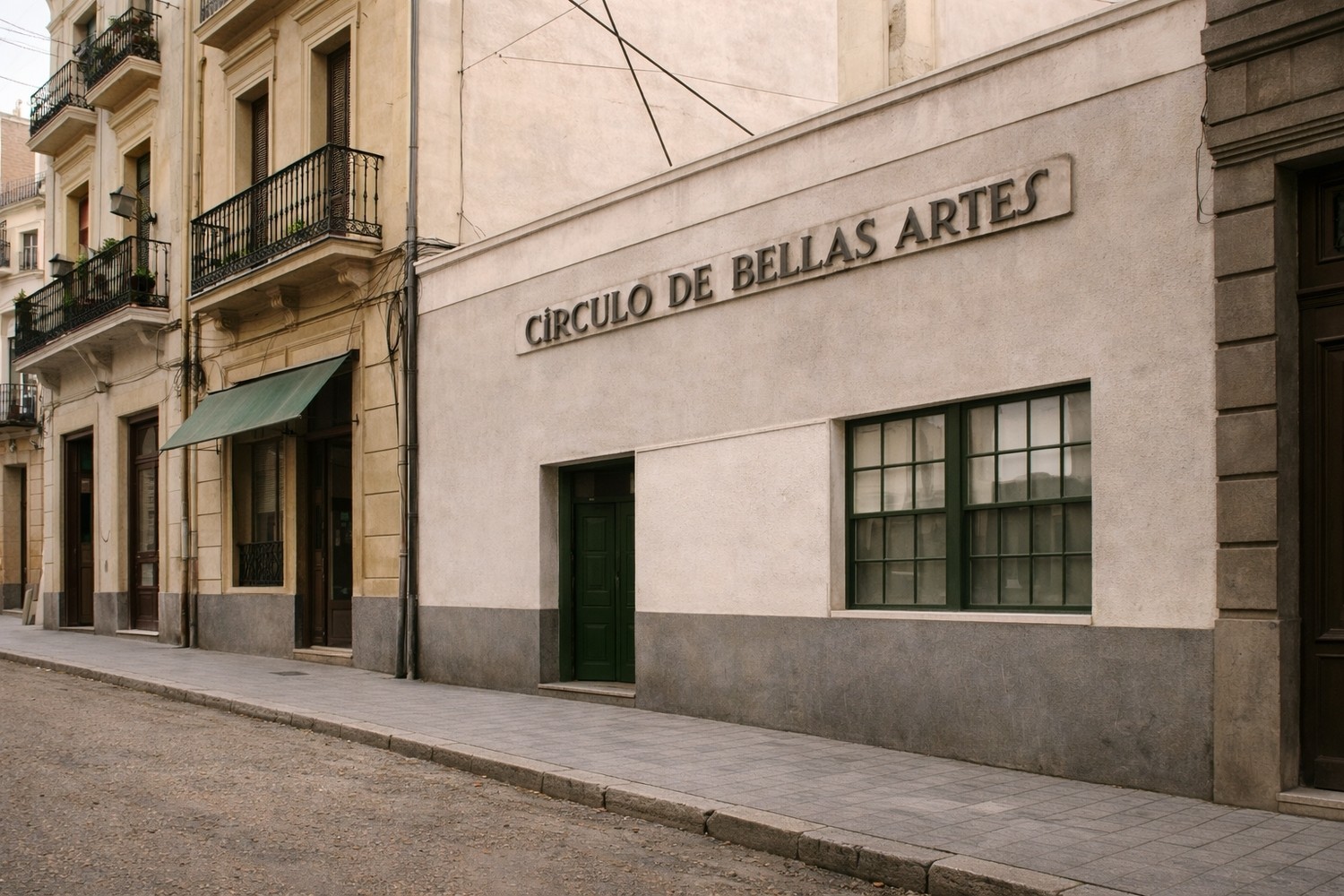 Una conferencia pone fin a la exposición de arte contemporáneo del Círculo de Bellas Artes de Tenerife