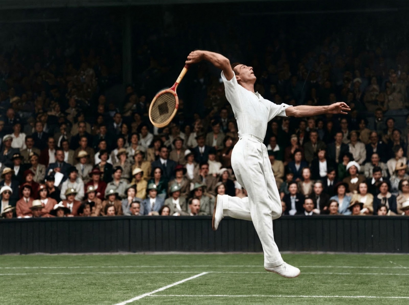 Fred Perry doblega a Von Cramm y se alza con su tercer Wimbledon consecutivo