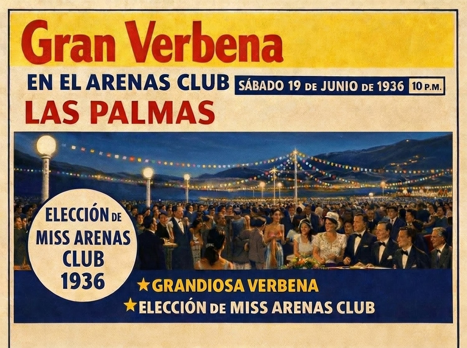 El Arenas Club celebrará su cuarto aniversario con una gran verbena
