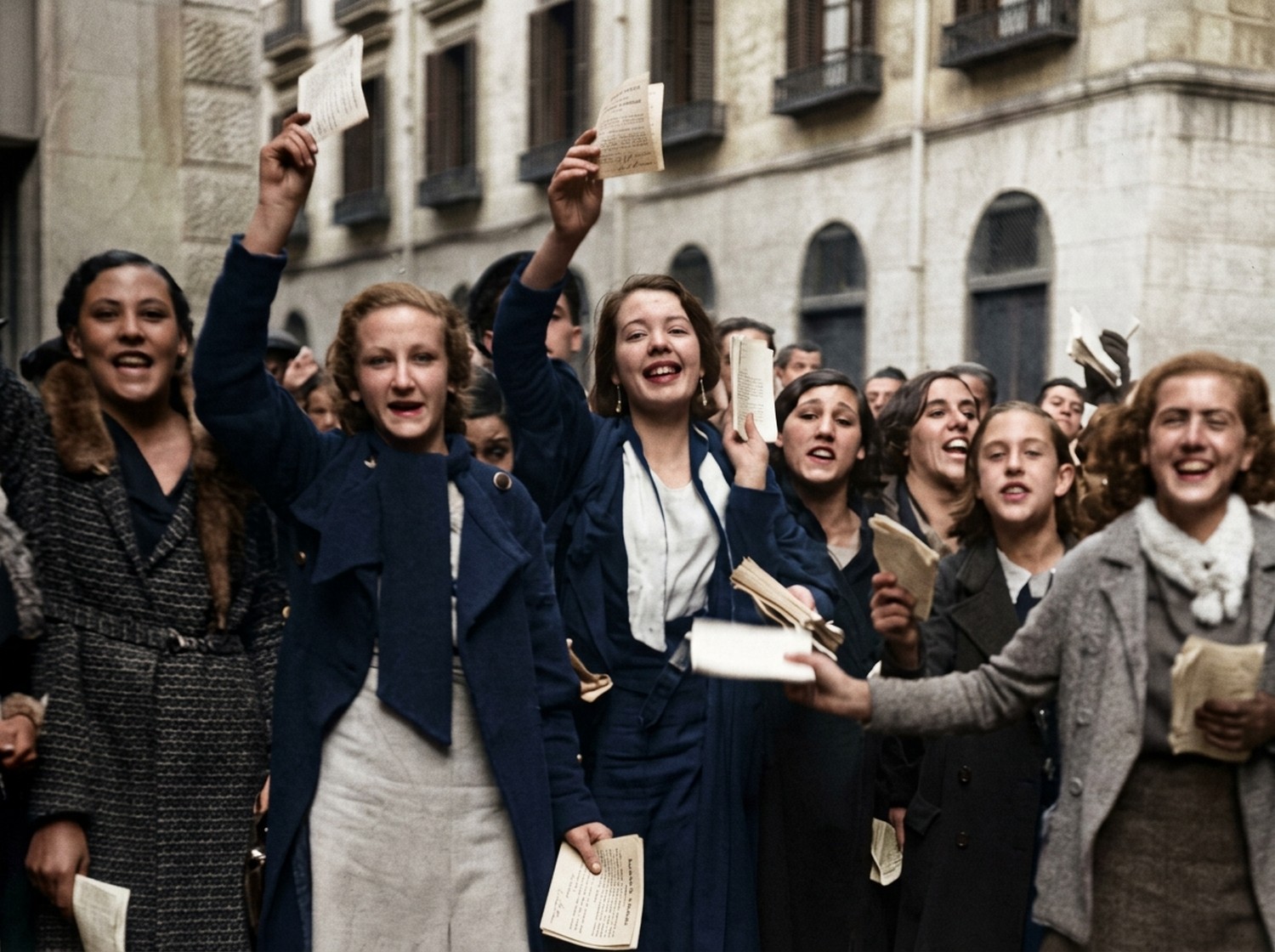 La derechista Federación Republicana francesa, a favor del voto femenino