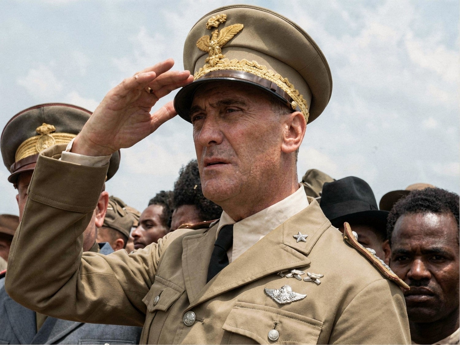 El virrey de Etiopía, el militar italiano Graziani, absuelve a 66 indígenas condenados a muerte