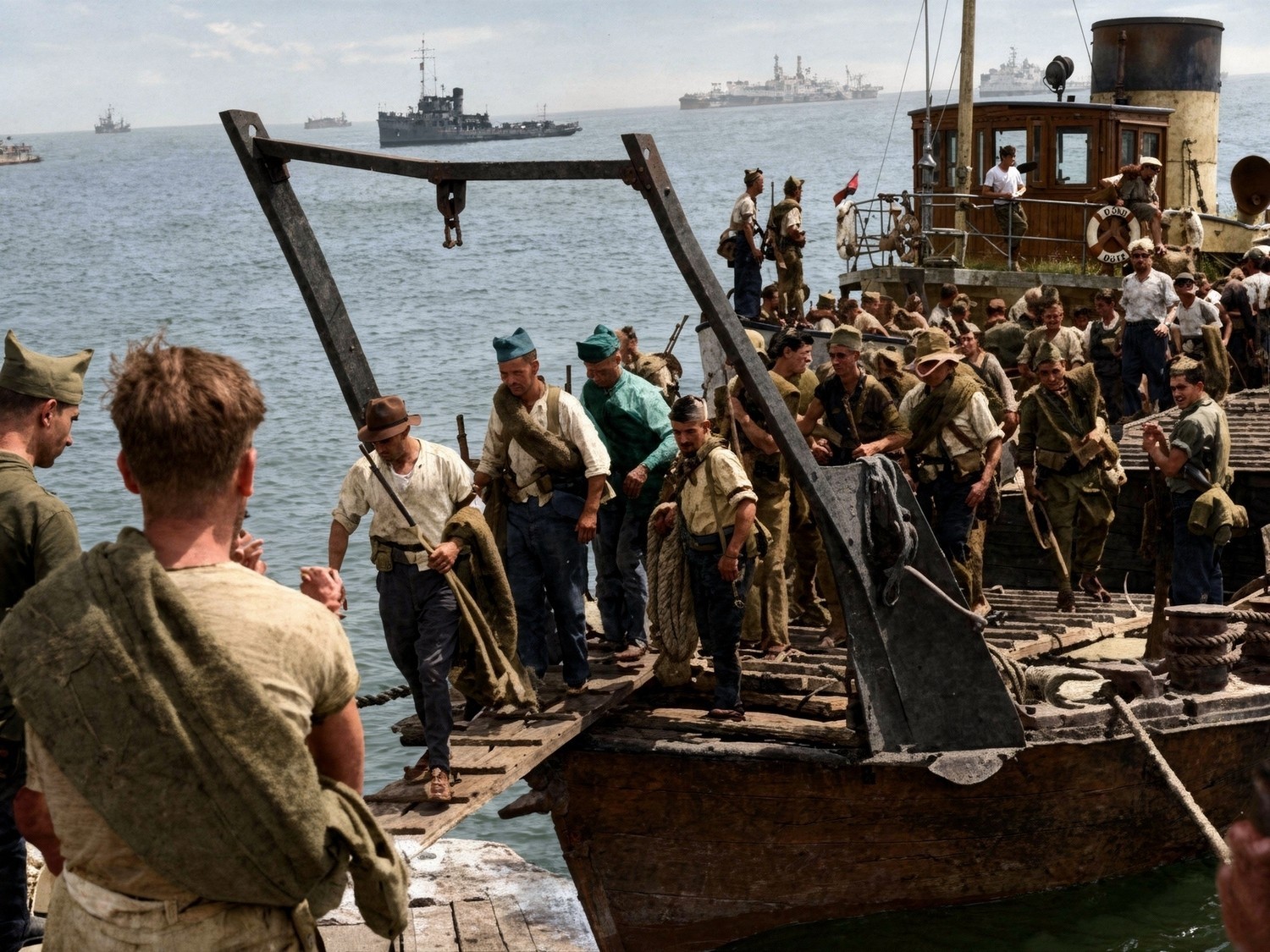 La flota y la aviación republicanas hostigan a las fuerzas rebeldes que tienen bajo su mando a Mallorca e Ibiza