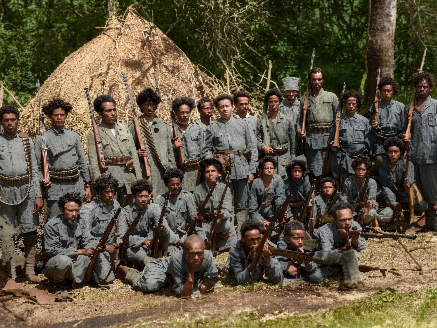 Una columna de abisinios ha atacado los puestos italianos situados al sur de Addis Abeba