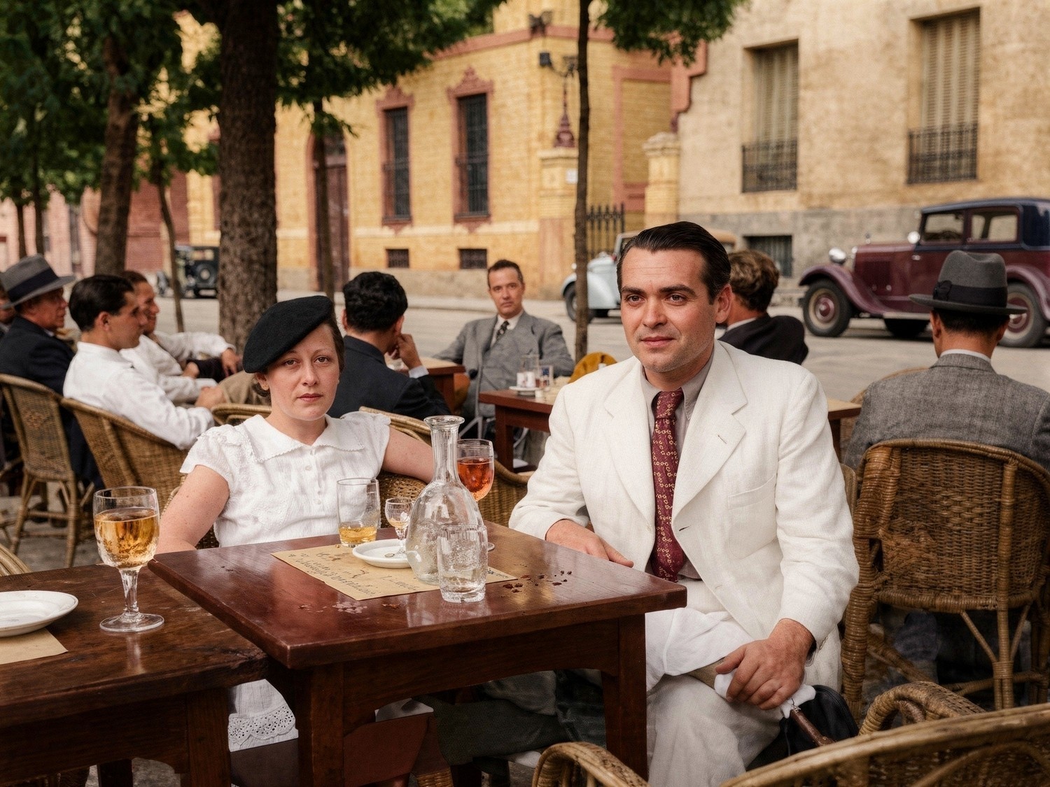 Federico García Lorca, refugiado en la finca familiar de Granada, que está bajo el mando sublevado