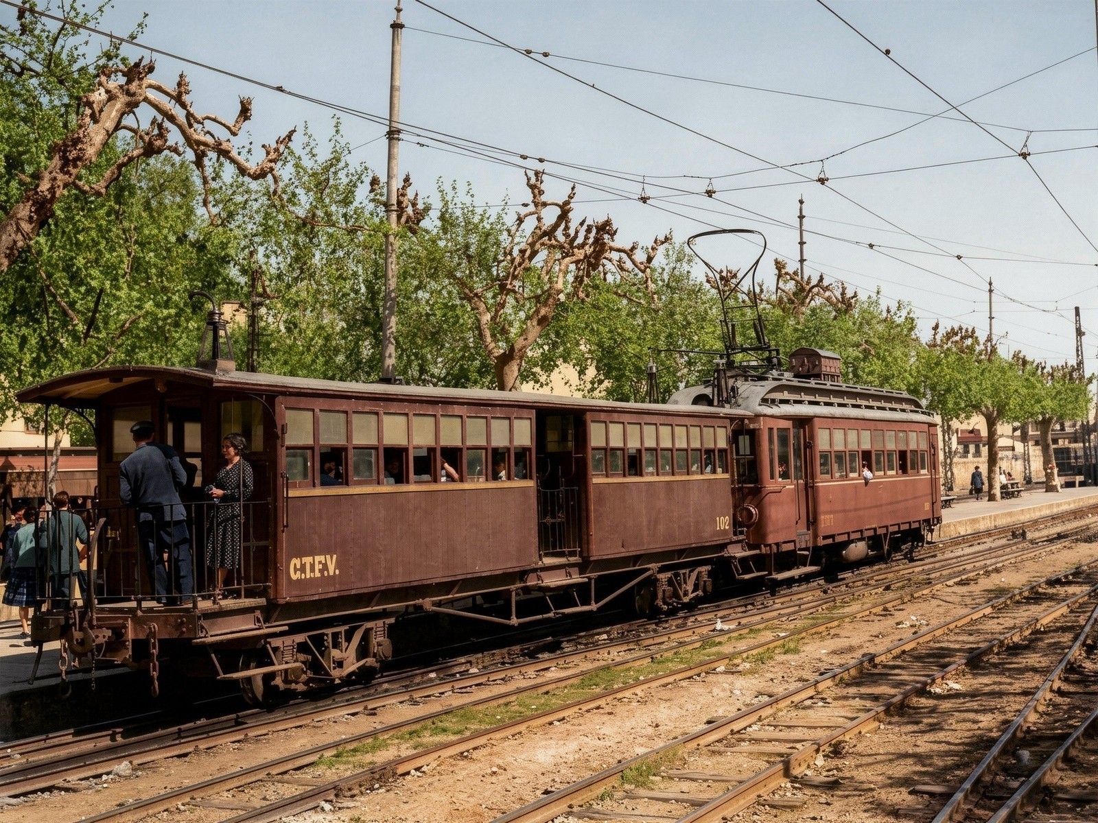 Las líneas ferroviarias de Levante funcionan con normalidad