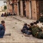 Milicianos en las calles de Toledo