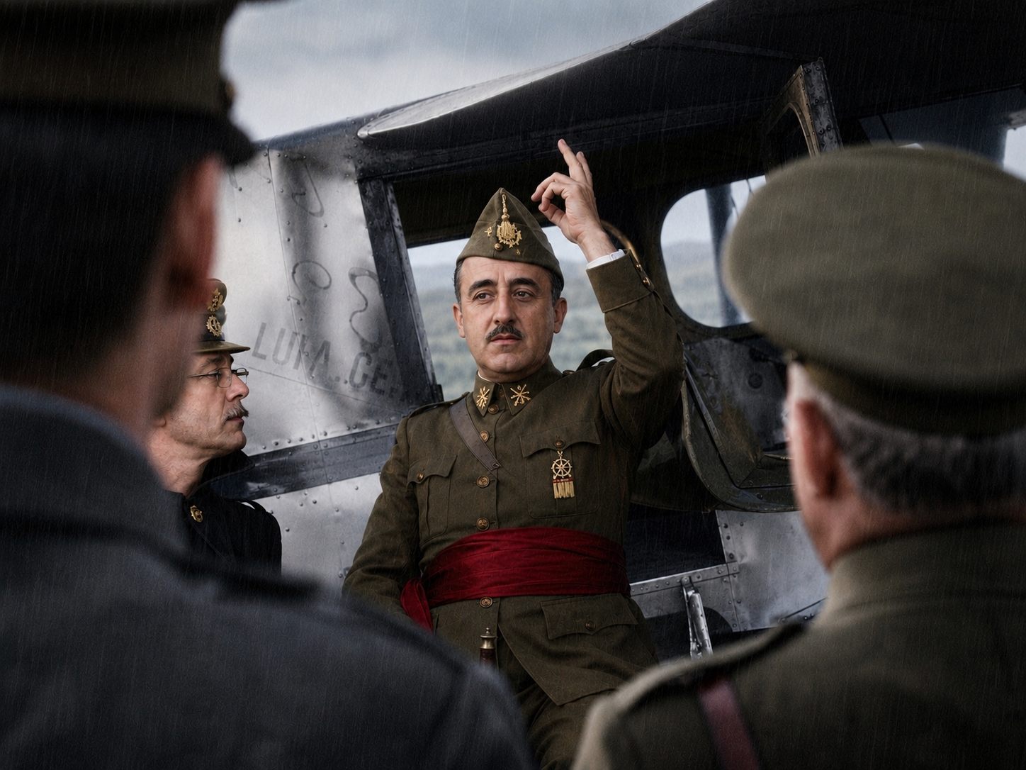 El Ejército de África ya está bajo el mando del general Franco